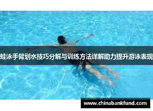 蛙泳手臂划水技巧分解与训练方法详解助力提升游泳表现